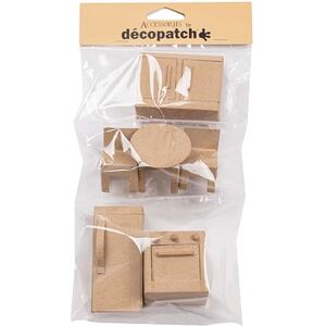 décopatch AC922C Assortments of 6 Miniature Kitchen Objects to Decorate Decorative Papier-mâché Hobby Dimensions: 15.5 x 5.5 x 30cm Creative Leisure décopatch AC922C Assortments of 6 Miniature Kitchen Objects to Decorate Decorative Papier-mâché Hobby Dimensions: 15.5 x 5.5 x 30cm Creative Leisure