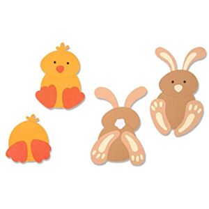 Sizzix Bigz Die 664388, Spring Friends by Kath Breen, Mulitcolour, One Size Sizzix Bigz Die 664388, Spring Friends by Kath Breen, Mulitcolour, One Size