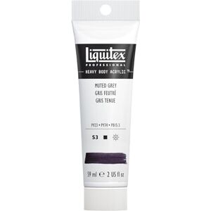 Liquitex Special Release Collection, Heavy Body Acrylic Paint, Muted Grey, 59 ml (Pack of 1) Liquitex Special Release Collection, Heavy Body Acrylic Paint, Muted Grey, 59 ml (Pack of 1)