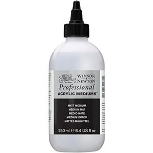 Winsor & Newton WN Acrylic Matt Medium 250 ml, ACFAMM250,Transparent Winsor & Newton WN Acrylic Matt Medium 250 ml, ACFAMM250,Transparent