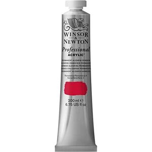 Winsor & Newton 200ml Professional Acrylic Colour Tube Permanent Alizarin Crimson Winsor & Newton 200ml Professional Acrylic Colour Tube Permanent Alizarin Crimson