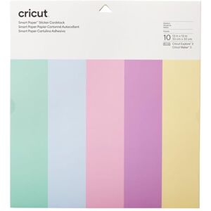 Cricut Smart Paper Sticker Cardstock 10 Sheets 33cm x 33cm Pastels Cricut Smart Paper Sticker Cardstock 10 Sheets 33cm x 33cm Pastels