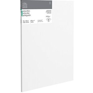 Winsor & Newton 6206039 Professional Stretcher Frame Made of Polycotton 385 g/m² Triple Primed Medium Grain Ideal for Oil and Acrylic Paints 70 x 90 cm Winsor & Newton 6206039 Professional Stretcher Frame Made of Polycotton 385 g/m² Triple Primed Medium Grain Ideal for Oil and Acrylic Paints 70 x 90 cm