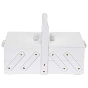 Prym 612579 Sewing Box Wooden S White Prym 612579 Sewing Box Wooden S White