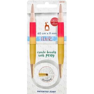 Pony Flair Circular Knitting Needles Wood 60cm 9mm 1pc Pony Flair Circular Knitting Needles Wood 60cm 9mm 1pc