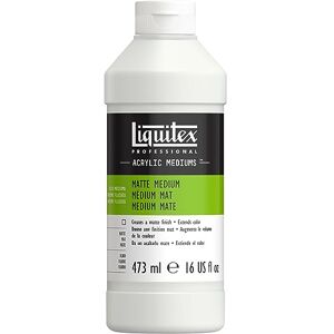 Liquitex Professional Matte Fluid Medium 473 ml,Transparent Liquitex Professional Matte Fluid Medium 473 ml,Transparent