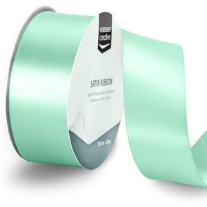 Creative Labs Satin Ribbon Blue 65.6 ft x 1.5" Thin Ribbon for Gift Wrapping and Crafting Creative Labs Satin Ribbon Blue 65.6 ft x 1.5" Thin Ribbon for Gift Wrapping and Crafting