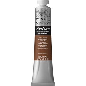 Winsor & Newton Winsor and Newton Artisan Water Mixable Oil Colour 200ml Burnt Umber Winsor & Newton Winsor and Newton Artisan Water Mixable Oil Colour 200ml Burnt Umber