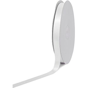 Creative Labs PSF0508-029 Solid Satin Ribbon, 5/8" x 100 yd, White Creative Labs PSF0508-029 Solid Satin Ribbon, 5/8" x 100 yd, White