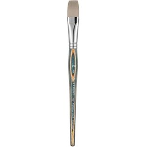Pan Art Synthetic Fibre Flat No. 20 – Detail & Wash Brush for Watercolour & Gouache – Professional Artist Quality Paintbrush for Fine Art, Craft & Illustration – 1 Unit Pan Art Synthetic Fibre Flat No. 20 – Detail & Wash Brush for Watercolour & Gouache – Professional Artist Quality Paintbrush for Fine Art, Craft & Illustration – 1 Unit