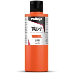 Vallejo AV Premium Color, 200ml, Opaque Orange, Model paint, VAL63004 Vallejo AV Premium Color, 200ml, Opaque Orange, Model paint, VAL63004