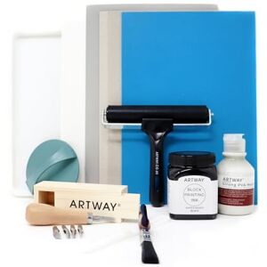 Artway Lino Kit, Materials for Printmaking-Block, Collagraph Printing and Monoprinting, Various Artway Lino Kit, Materials for Printmaking-Block, Collagraph Printing and Monoprinting, Various