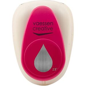 Vaessen Creative Craft Paper Punch - Drop - 4.2 x 6.4 cm - Circle Cutter for Crafting and Card Making Vaessen Creative Craft Paper Punch - Drop - 4.2 x 6.4 cm - Circle Cutter for Crafting and Card Making
