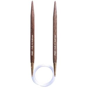 Pony Perfect Circular Knitting Needles Wood 80cm 8mm 1pc Pony Perfect Circular Knitting Needles Wood 80cm 8mm 1pc
