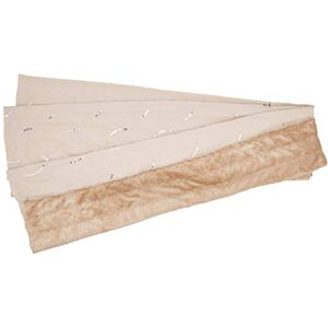 CRS Fur Fabrics CRS VENDOR LTD. Quilted Double Sided Cuddle Soft Fabric Material Beige, 1Mtr 150cmx100cm CRS Fur Fabrics CRS VENDOR LTD. Quilted Double Sided Cuddle Soft Fabric Material Beige, 1Mtr 150cmx100cm