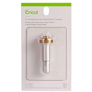 Cricut 2006835 Fine Debossing Tip + QuickSwap Housing, Multicolour, Blade Cricut 2006835 Fine Debossing Tip + QuickSwap Housing, Multicolour, Blade
