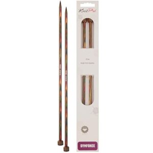 KNITPRO Symfonie Single Pointed Needles 12" (30cm) 6.00mm KNITPRO Symfonie Single Pointed Needles 12" (30cm) 6.00mm