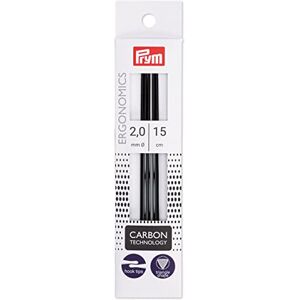 Prym Knitting Pins, Black, 2mm Prym Knitting Pins, Black, 2mm
