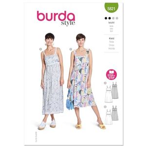 Burda Style Sewing Pattern B5821 Misses' Dress Burda Style Sewing Pattern B5821 Misses' Dress