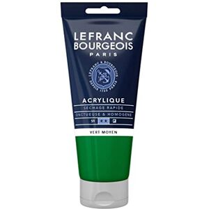 Lefranc Bourgeois - Medelgrön Acrylic Paint - 80ml Lefranc Bourgeois - Medelgrön Acrylic Paint - 80ml
