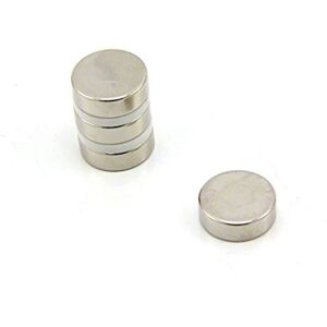 FIRST4MAGNETS N42 Neodymium Magnet for Arts, Crafts, Model Making, DIY, Hobbies, Office and Home 15mm dia x 5mm thick 5.4kg Pull Pack of 4 FIRST4MAGNETS N42 Neodymium Magnet for Arts, Crafts, Model Making, DIY, Hobbies, Office and Home 15mm dia x 5mm thick 5.4kg Pull Pack of 4