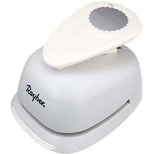 Rayher 8964300 Paper Craft Punch, Scalloped Circle Lever Punch for Card Making and Scrapbooking Rayher 8964300 Paper Craft Punch, Scalloped Circle Lever Punch for Card Making and Scrapbooking
