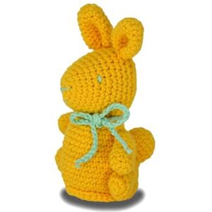 KNITTY CRITTERS – Easter – Green Chocolate Bunny Beginner-Friendly Crochet Craft Kit with Recycled Yarn KNITTY CRITTERS – Easter – Green Chocolate Bunny Beginner-Friendly Crochet Craft Kit with Recycled Yarn