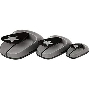 Creativ Craft Punch Set, size 25+49+75 mm, star, 3 asstd Creativ Craft Punch Set, size 25+49+75 mm, star, 3 asstd