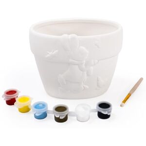 Robert Frederick Peter Rabbit Paint Your Own Plant Pot Children's Craft Kit, White Robert Frederick Peter Rabbit Paint Your Own Plant Pot Children's Craft Kit, White