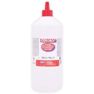 Collall All Purpose 1000ml Great for Arts, Crafts & DIY Transparent, Fast Drying & Strong Bond Adults & Kids Use for Paper, Card, Cork, Wood, Glass, Ceramins, Leather, Felt & More Collall All Purpose 1000ml Great for Arts, Crafts & DIY Transparent, Fast Drying & Strong Bond Adults & Kids Use for Paper, Card, Cork, Wood, Glass, Ceramins, Leather, Felt & More