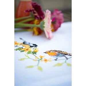 Vervaco Printed Table Runner Embroidery Kit, Cotton, Multicoloured, ca. 40 x 100 cm / 16" x 40 Vervaco Printed Table Runner Embroidery Kit, Cotton, Multicoloured, ca. 40 x 100 cm / 16" x 40