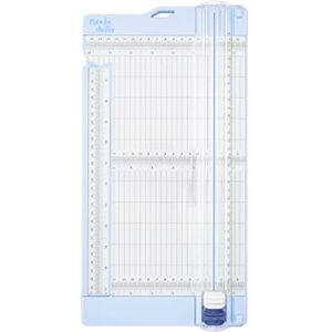 Creative Labs Cutter and Scoring Board 6 x 12 inches / 15 x 30,5 cm-with Extendable Ruler-Paper Trimmer and Scoreboard for Card Making, Envelopes, Crafting and Scrapbooking, White-Blue Creative Labs Cutter and Scoring Board 6 x 12 inches / 15 x 30,5 cm-with Extendable Ruler-Paper Trimmer and Scoreboard for Card Making, Envelopes, Crafting and Scrapbooking, White-Blue