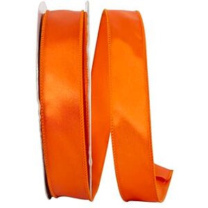 Reliant Ribbon Corp Reliant Ribbon 92575W-058-09K Satin Value Wired Edge Ribbon, 1-1/2 Inch X 50 Yards, Orange Reliant Ribbon Corp Reliant Ribbon 92575W-058-09K Satin Value Wired Edge Ribbon, 1-1/2 Inch X 50 Yards, Orange