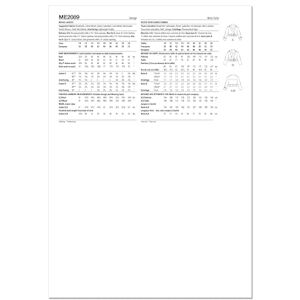 Know me Sewing Pattern ME2089N5 Misses' Jackets by Brittany J. Jones N5 (10-12-14-16-18) Know me Sewing Pattern ME2089N5 Misses' Jackets by Brittany J. Jones N5 (10-12-14-16-18)