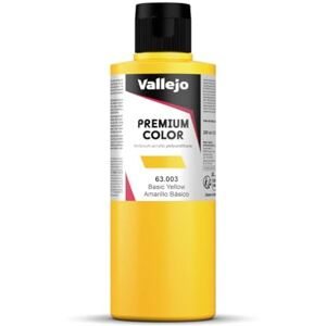 Vallejo AV Premium Color 200ml Opaque Basic Yellow Vallejo AV Premium Color 200ml Opaque Basic Yellow