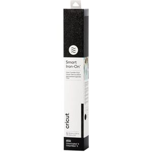 Cricut Smart Iron-On Heat-Transfer Vinyl 1 Sheet 33cm x 0.9m Glitter Black Cricut Smart Iron-On Heat-Transfer Vinyl 1 Sheet 33cm x 0.9m Glitter Black