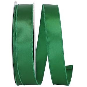 Reliant Ribbon Corp Reliant Ribbon 92575W-510-09K Satin Value Wired Edge Ribbon, 1-1/2 Inch X 50 Yards, Emerald Green Reliant Ribbon Corp Reliant Ribbon 92575W-510-09K Satin Value Wired Edge Ribbon, 1-1/2 Inch X 50 Yards, Emerald Green