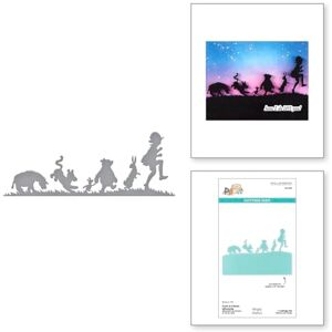 Spellbinders Pooh & Friends Silhouette Etched Dies from The Say Cheese Classic Pooh Collection in Collaboration with Simple Stories Spellbinders Pooh & Friends Silhouette Etched Dies from The Say Cheese Classic Pooh Collection in Collaboration with Simple Stories