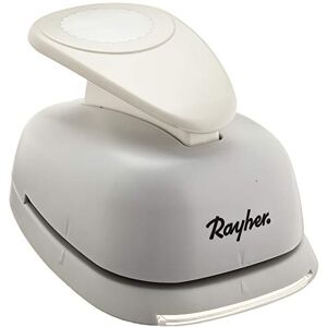 Rayher Paper Craft Punch, Scalloped Circle Lever Punch for Card Making and Scrapbooking, 7.6cm, 3'', 69085000 Rayher Paper Craft Punch, Scalloped Circle Lever Punch for Card Making and Scrapbooking, 7.6cm, 3'', 69085000