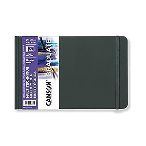 Canson Mixed Media Sketchbooks, Paper, White, 5.5x8.5'' -14x21.6cm Canson Mixed Media Sketchbooks, Paper, White, 5.5x8.5'' -14x21.6cm