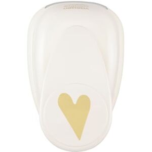 Creative Labs Craft Paper Punch Heart 3 x 4,2 cm Circle Cutter for Crafting and Card Making, White/Pink Creative Labs Craft Paper Punch Heart 3 x 4,2 cm Circle Cutter for Crafting and Card Making, White/Pink