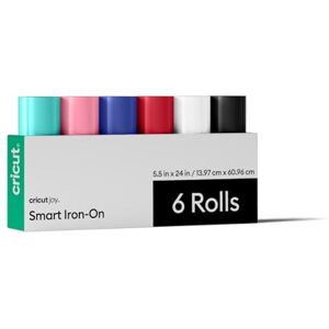 Cricut Smart Iron-on Sampler 5.5 in x 24 in (6) Cricut Smart Iron-on Sampler 5.5 in x 24 in (6)