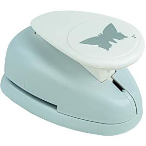 Rayher Paper Craft Punch with Butterfly Design, Lever Punch for Card Making and Scrapbooking, 5.08cm, 2", 89859000 Rayher Paper Craft Punch with Butterfly Design, Lever Punch for Card Making and Scrapbooking, 5.08cm, 2", 89859000