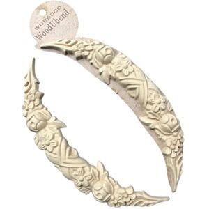WoodUbend WUB6000 Flower Swag Appliques Heat Bendable & Flexible Wood Onlays 7.5x23cm DIY Craft, Furniture & Home Decor Easy to Apply & Paint Versatile, Reusable & Decorative Decals (2 Pack) WoodUbend WUB6000 Flower Swag Appliques Heat Bendable & Flexible Wood Onlays 7.5x23cm DIY Craft, Furniture & Home Decor Easy to Apply & Paint Versatile, Reusable & Decorative Decals (2 Pack)