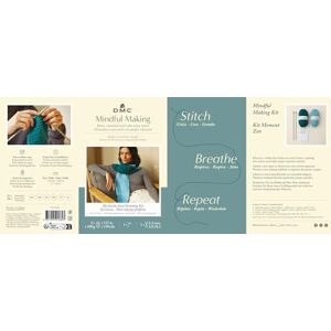 DMC Mindful Making – Knitting Kit: Serene Scarf DMC Mindful Making – Knitting Kit: Serene Scarf