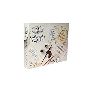 House Of Crafts Calligraphy Craft, Single Craft Kit Set, Multicoloured, Includes Nis, Nib Holder, Reservoir, Inks, Brush, Mixing Palette, Pad, Cards, Envelopes, Gift Tags, Bookmarks House Of Crafts Calligraphy Craft, Single Craft Kit Set, Multicoloured, Includes Nis, Nib Holder, Reservoir, Inks, Brush, Mixing Palette, Pad, Cards, Envelopes, Gift Tags, Bookmarks