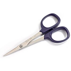 Prym Professional Fine Point Embroidery Scissors with 4-Inch Blades, Purple Prym Professional Fine Point Embroidery Scissors with 4-Inch Blades, Purple
