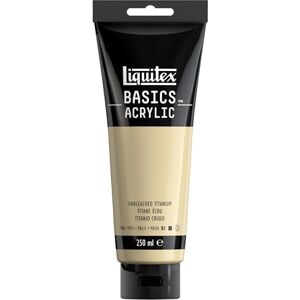 Liquitex Basics Acrylic Paint, Unbleached Titanium, 250 ml Tube Liquitex Basics Acrylic Paint, Unbleached Titanium, 250 ml Tube