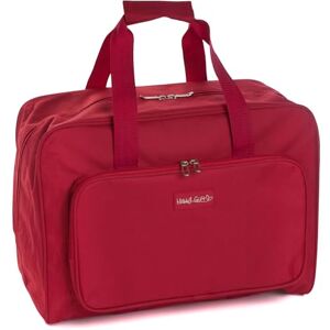 Hobby Gift Sewing Machine Bag Polyester Padded Carrying Bag Extra Accessories Storage, Red, 47 x 21 x 33 cm Hobby Gift Sewing Machine Bag Polyester Padded Carrying Bag Extra Accessories Storage, Red, 47 x 21 x 33 cm