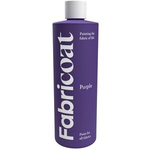 Fabricoat Fabric Paint – Restore or Change the Colour of Any Fabric Paint Directly Onto Fabric Transform Anything – Sofas, Lampshades, Car Interiors (500ml, Purple) Fabricoat Fabric Paint – Restore or Change the Colour of Any Fabric Paint Directly Onto Fabric Transform Anything – Sofas, Lampshades, Car Interiors (500ml, Purple)